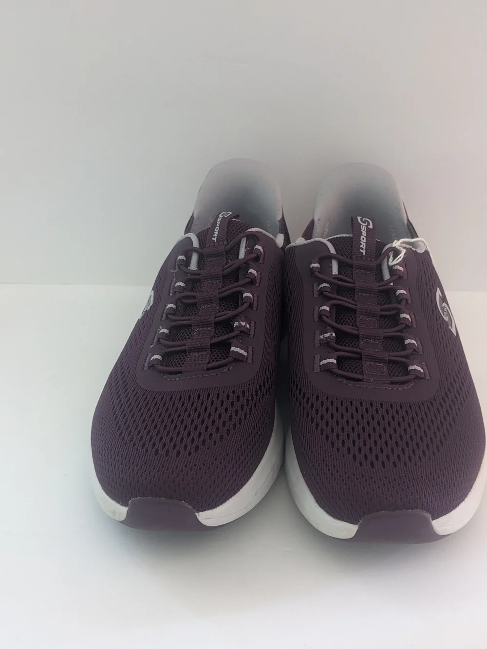 Skechers Women's Sporty Slip-On Walking Shoes - Deep Plum 6.5